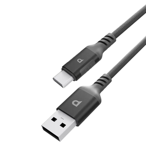 Powerology PC021 USB-A To USB-C Cable 1.2m-Black