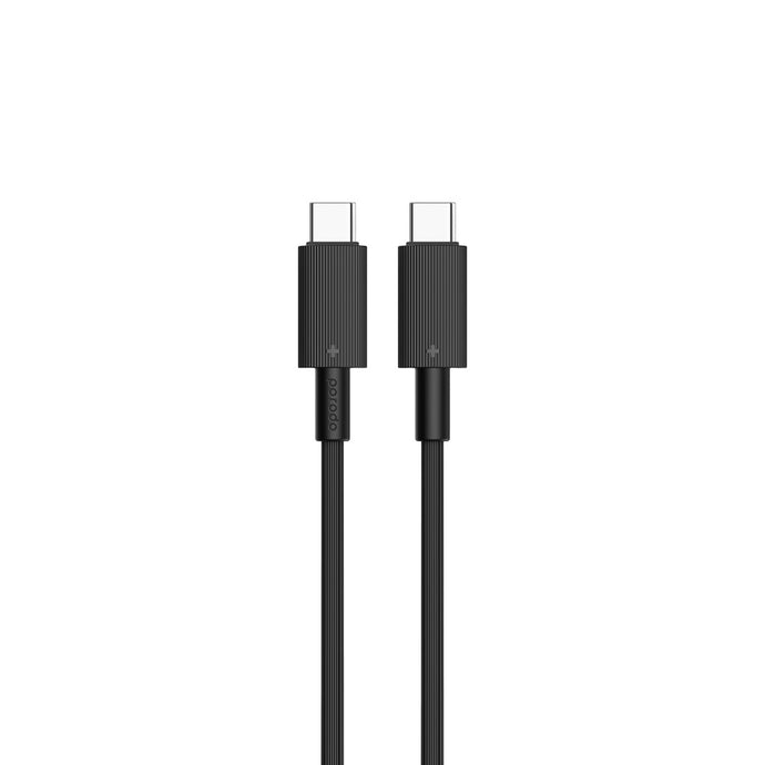 Porodo CBL003 USB-C to USB-C Durable Cable 1.2M-Black