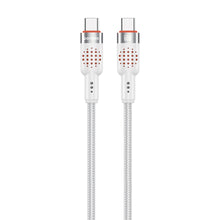 Load image into Gallery viewer, Porodo CBL009 USB-C To USB-C Aluminum Braided Cable 1.2M
