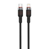 Porodo USB-C To Lightning Aluminum Cable 1.2M-Black