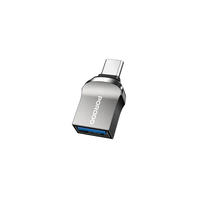 Porodo CBL023 USB 3.0 OTG Adapter-Zinc Alloy