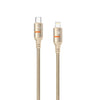 Porodo CBL028 USB-C To Lightning LED Light Cable 1.2M