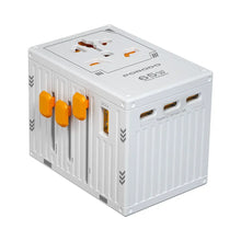 Load image into Gallery viewer, Porodo FWC038 GaN 5-Port Travel Block Universal Charger
