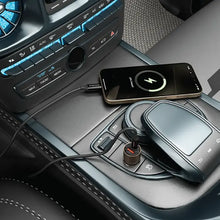 Load image into Gallery viewer, Porodo FWC048 Transparent 95W Car Charger USB-C To Lightning
