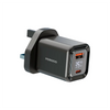 Porodo FWC058 GaN Dual-Port Quick Charger USB-C to Lightning 35W