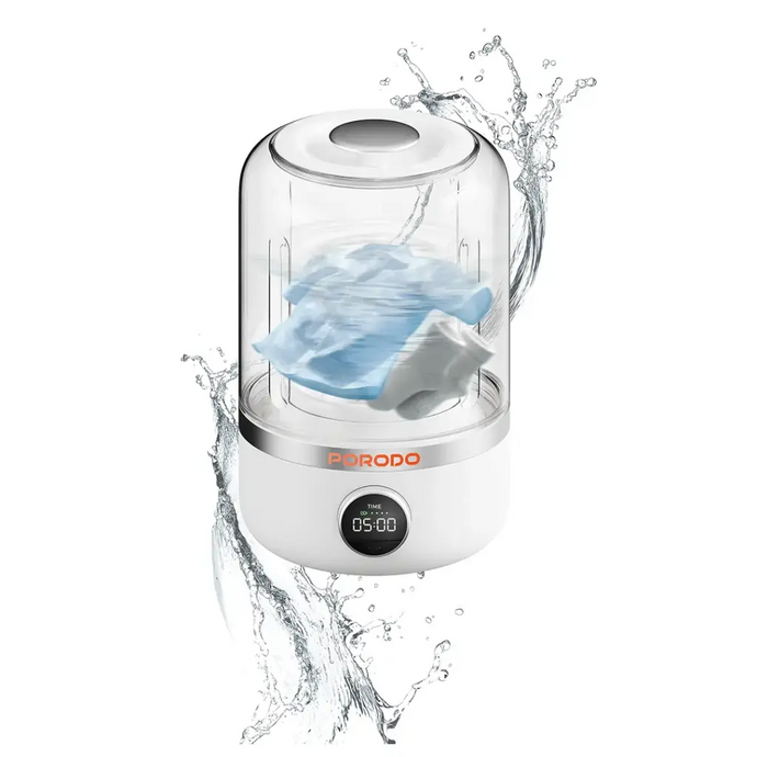 Porodo LFS192 Cordless Mini Washing Machine