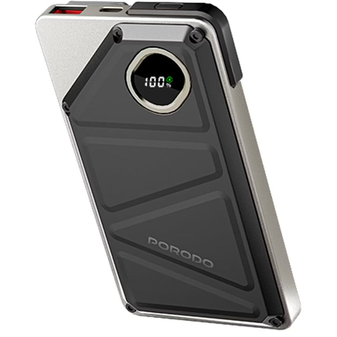 Porodo 10000mAh Power Bank QC 22.5W-Black