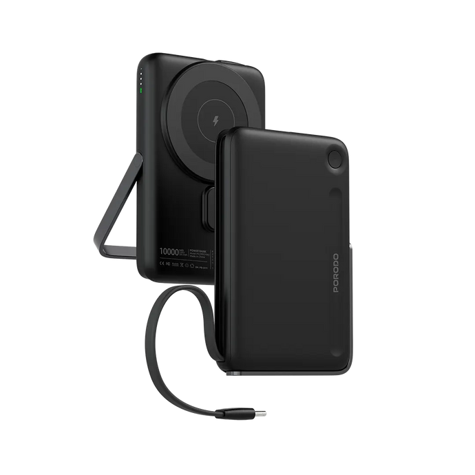 Porodo PB0O65 Magsafe 10000mAh Power Bank Built-IN Type-C Stand
