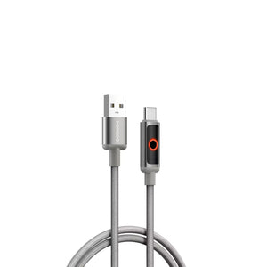 Porodo ChargeLite USB-A To USB-C Cable 1M-Gray