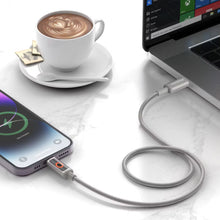 Load image into Gallery viewer, Porodo ChargeLite USB-C To Lightning Cable 1M-Gray
