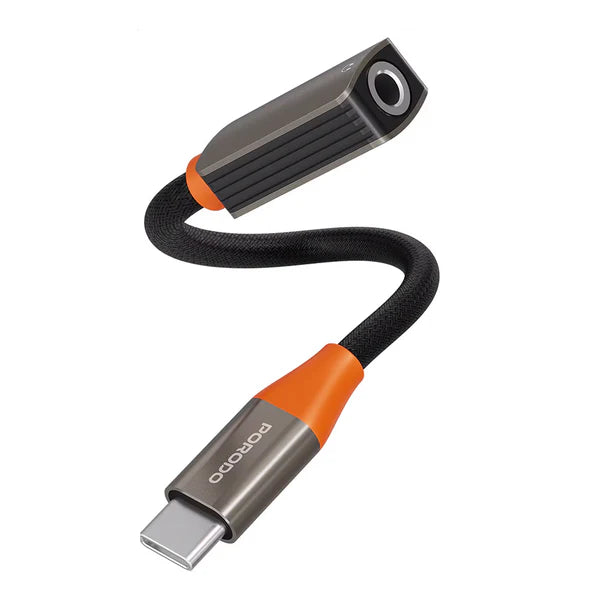 Porodo AudioLink USB-C To 3.5MM Audio Jack Adapter