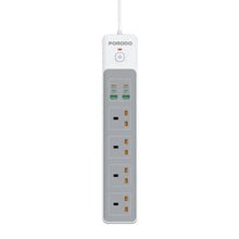 Load image into Gallery viewer, Porodo FWC045 4AC/65W/3000W Power Strip
