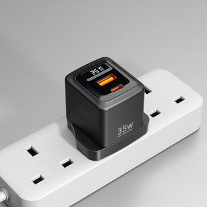 Porodo GaN 35W Dual Port Wall Charger