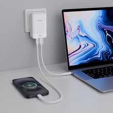 Load image into Gallery viewer, Porodo TerraCharge 65W GaN Dual-Port Adapter
