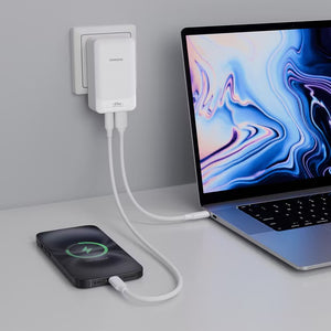 Porodo TerraCharge 65W GaN Dual-Port Adapter