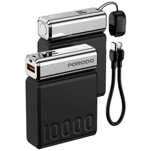 Load image into Gallery viewer, Porodo Chrome Volt 10000mAh Power Bank
