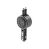 Green Lion Telescopic 50W Car Charger - Black