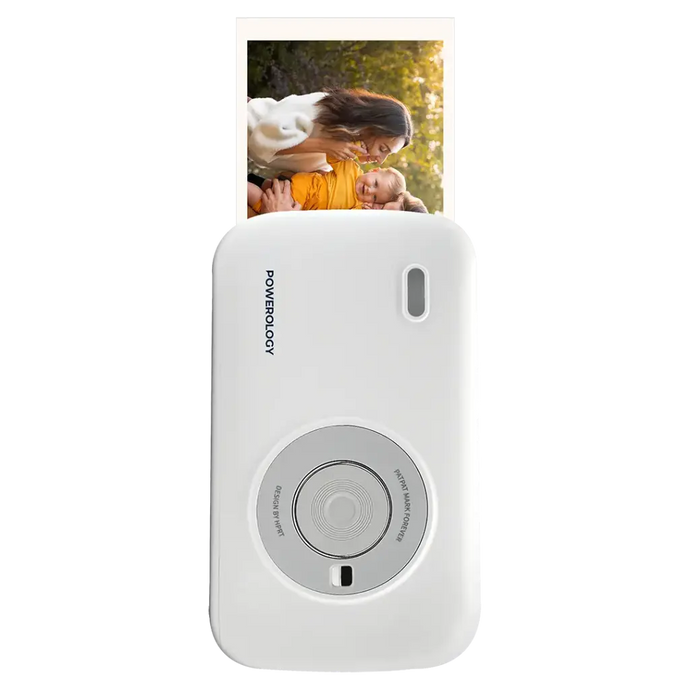 Powerology Vivant Mini Thermal Printer-White