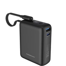 Load image into Gallery viewer, Powerology Montreal 10000mAh Power Bank-Black
