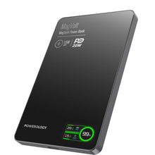 Load image into Gallery viewer, Powerology  MagVolt 10000mAh Magnetic Power Bank-Black
