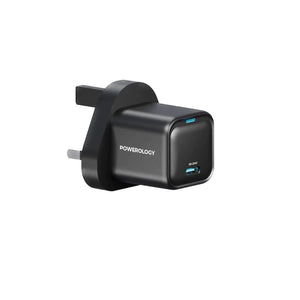 Powerology Ultra Compact Gan Charger 20W
