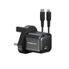 Powerology Ultra-Compact GaN Charger USB-A to Lightning