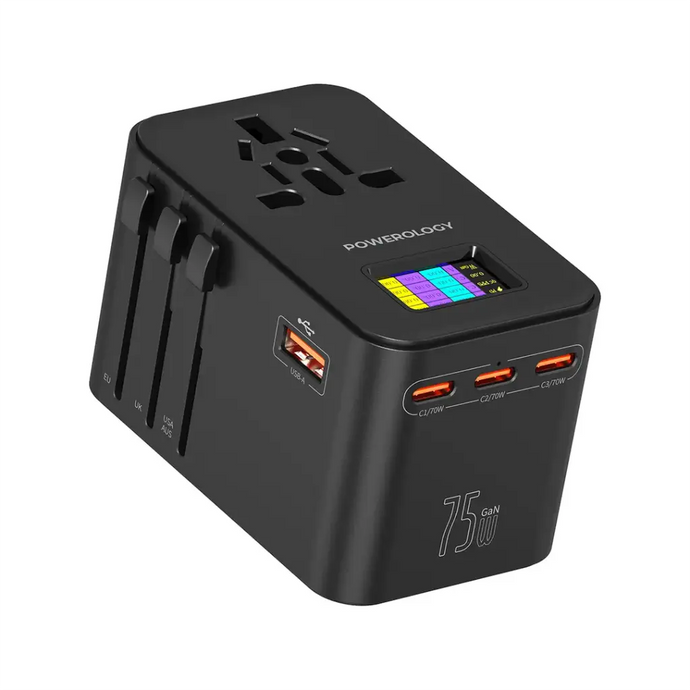 Powerology PWC041 GaN 75W Universal Charger