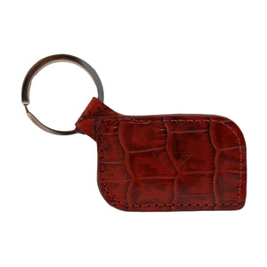 EXTEND Genuine Leather keychain - Slide Red