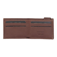 Load image into Gallery viewer, EXTEND Genuine Leather Wallet 864- Matte Brown
