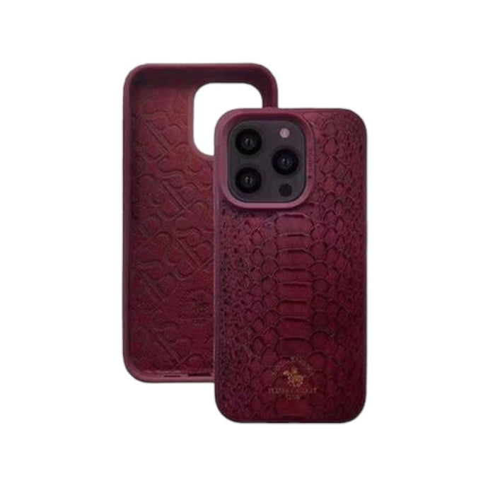 Polo Knight Case For 14 Pro Max - Red
