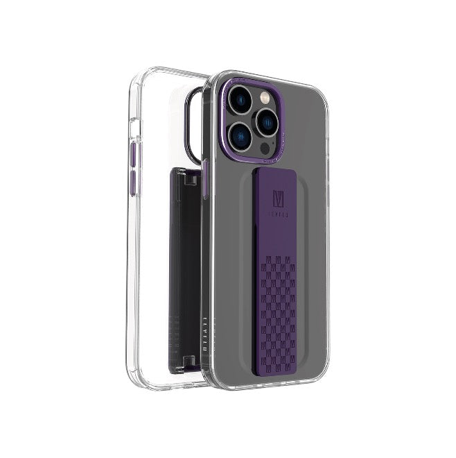 Levelo Graphia Case For 14 Pro Max - Purple
