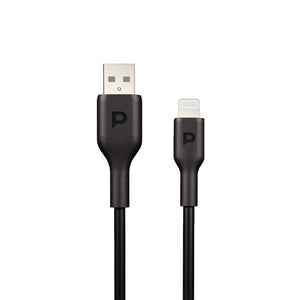 Powerology USB-A to Lightning PD 1.2M - Black