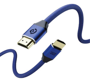 Powerology 8K HDMI Braided Cable 3M - Black