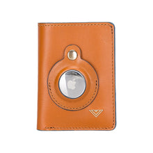 Load image into Gallery viewer, Birmingham Edition - EXTEND Genuine Leather AirTag Wallet - Golden Brown
