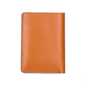 Birmingham Edition - EXTEND Genuine Leather AirTag Wallet - Golden Brown
