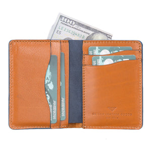 Amsterdam Edition - EXTEND Genuine Leather Wallet - Golden Brown