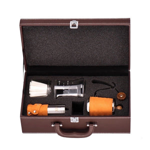 V60 Coffee Set With Box-Brown