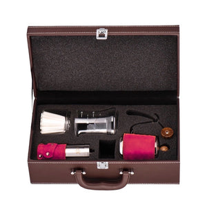 V60 Coffee Set With Box-Maroon