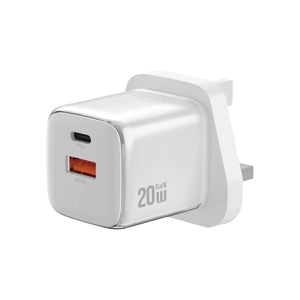 Green Lion Reva Dual Port Wall Charger 20W