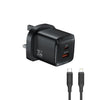Green Lion Ultra Compact GaN Wall Charger USB-C To Lightning 1M 35W