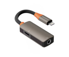 Load image into Gallery viewer, Porodo AudioLink Duo Lightning+3.5MM Audio&amp;Charge Splitter
