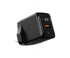 Porodo GaN 35W Dual Port Wall Charger
