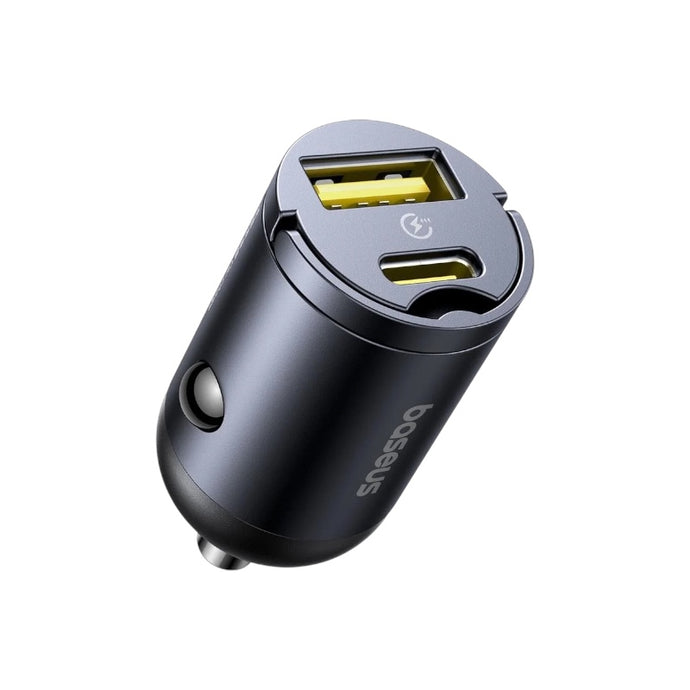 Baseus Tiny Star Mini Car Charger U+C 30W-Black