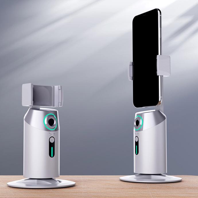 Porodo 360° Rotating AI Tracking Mount