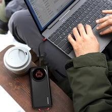 Load image into Gallery viewer, Porodo PB072 10000mAh Animated Display Power Bank-Black

