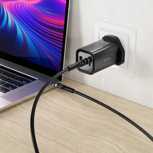 Load image into Gallery viewer, Porodo FWC037 GaN 65W Triple Output Quick Wall Charger
