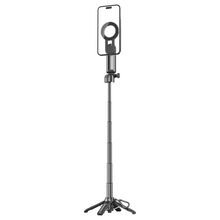 Load image into Gallery viewer, Porodo HS34 Quad-Base Selfie Stick 360 Full Angle Rotation
