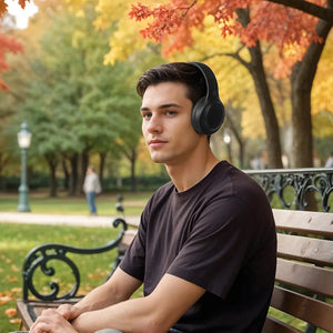Porodo Primo Wireless Headphone-Black