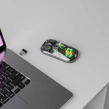 Load image into Gallery viewer, Porodo Transparent Dual-Mode Wireless Mouse-Black
