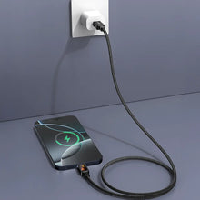 Load image into Gallery viewer, Porodo CBL032 USB-C to USB-C Braided 1M-Black
